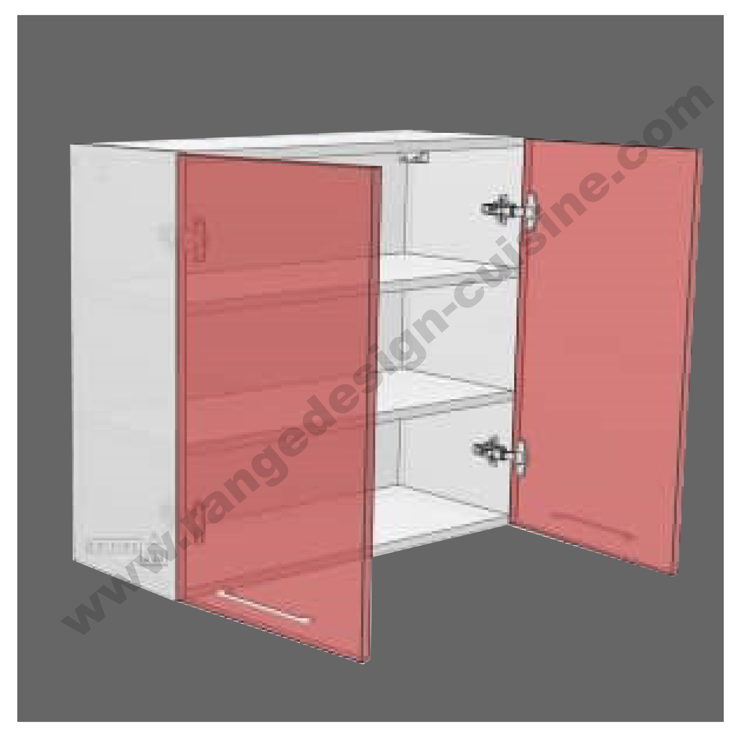 Meuble de Cuisine Haut, 80 cm, 2 Portes – Image 3