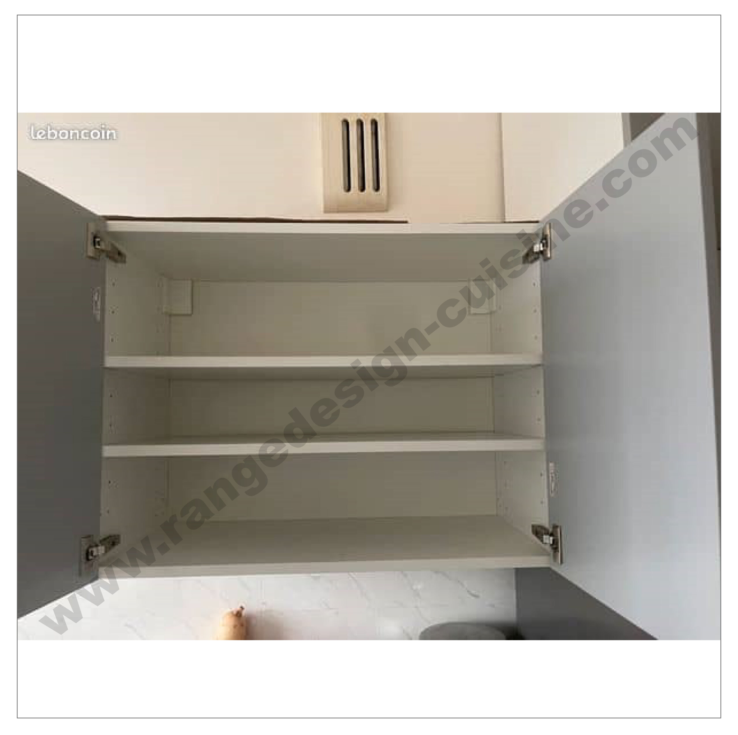 Meuble de Cuisine Haut, 80 cm, 2 Portes – Image 6