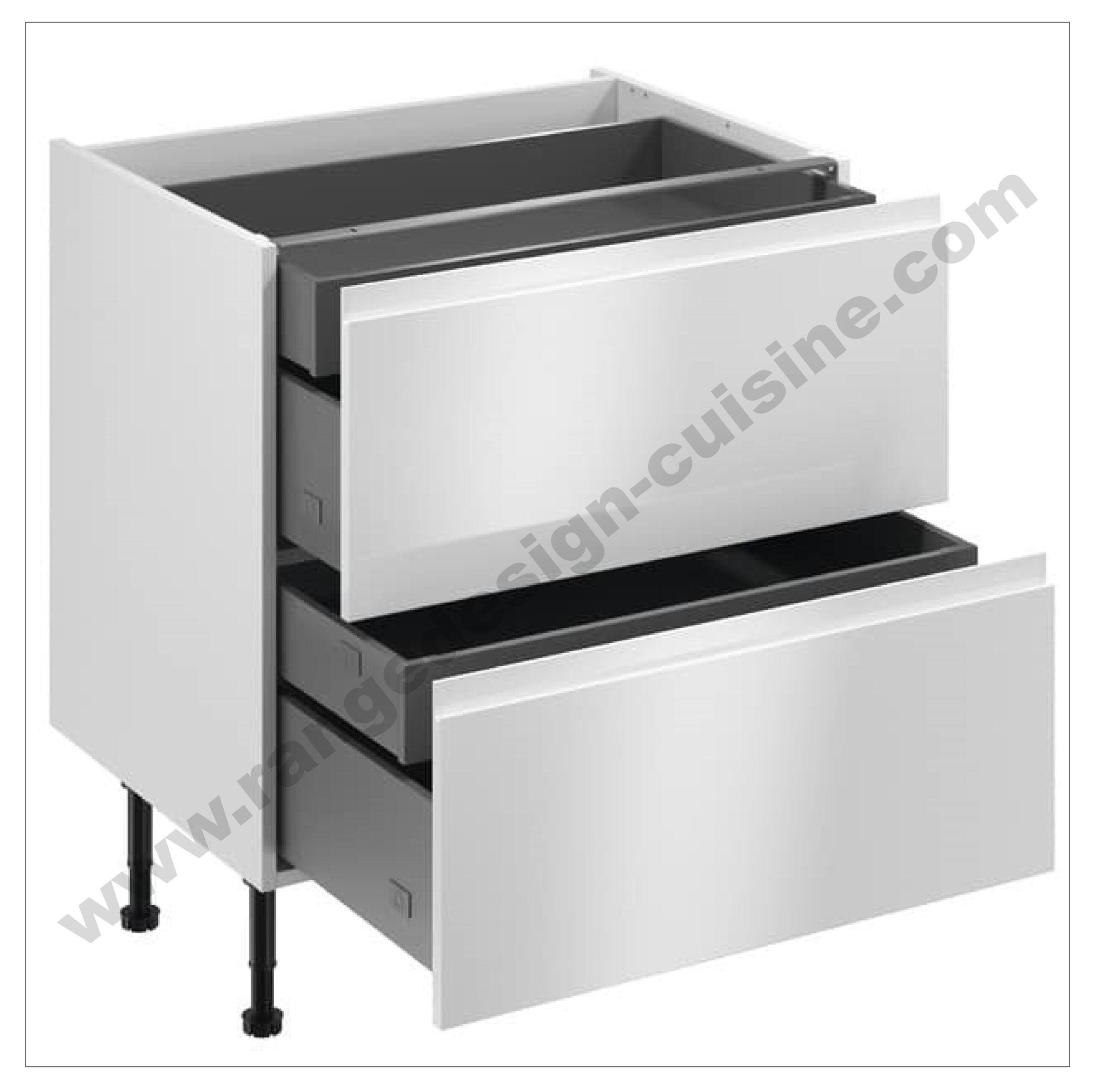 Meuble de cuisine Lotus almagre 56 x 60 x 78 cm – Image 6