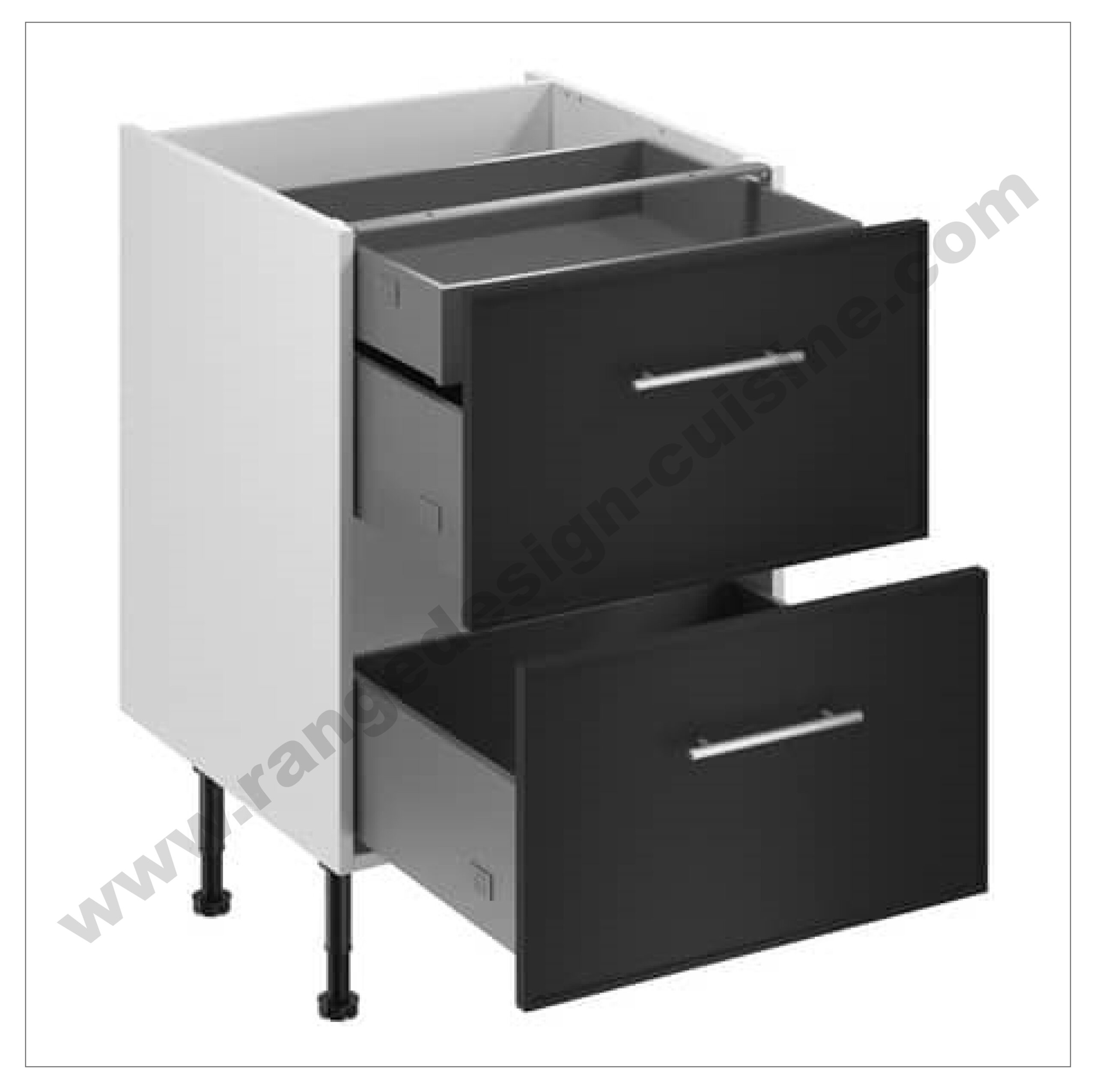 Meuble de cuisine Lotus almagre 56 x 60 x 78 cm – Image 5