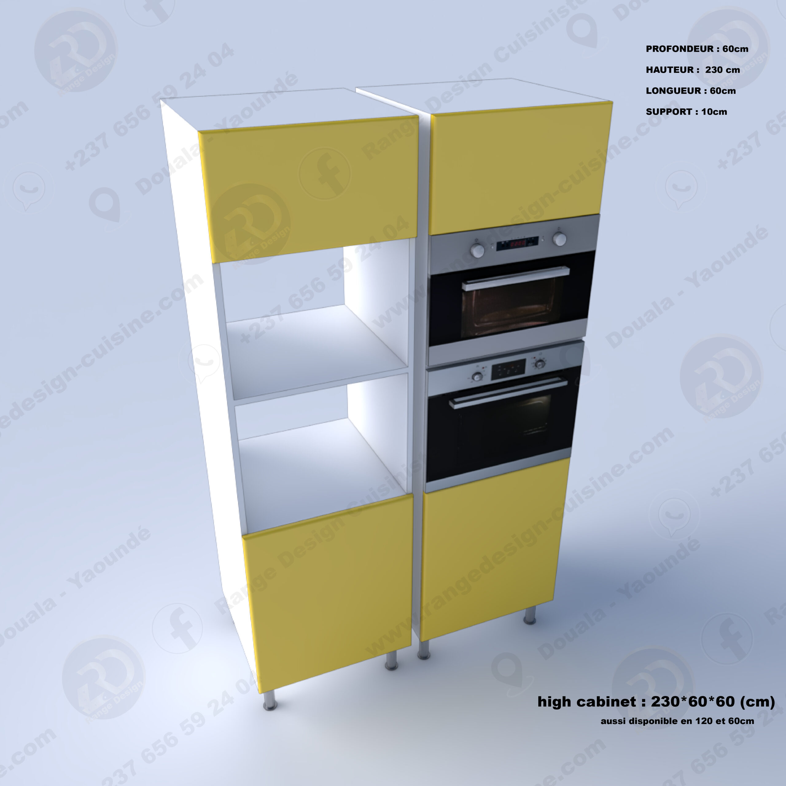 Colonne de Cuisine « Soleil Urbain »