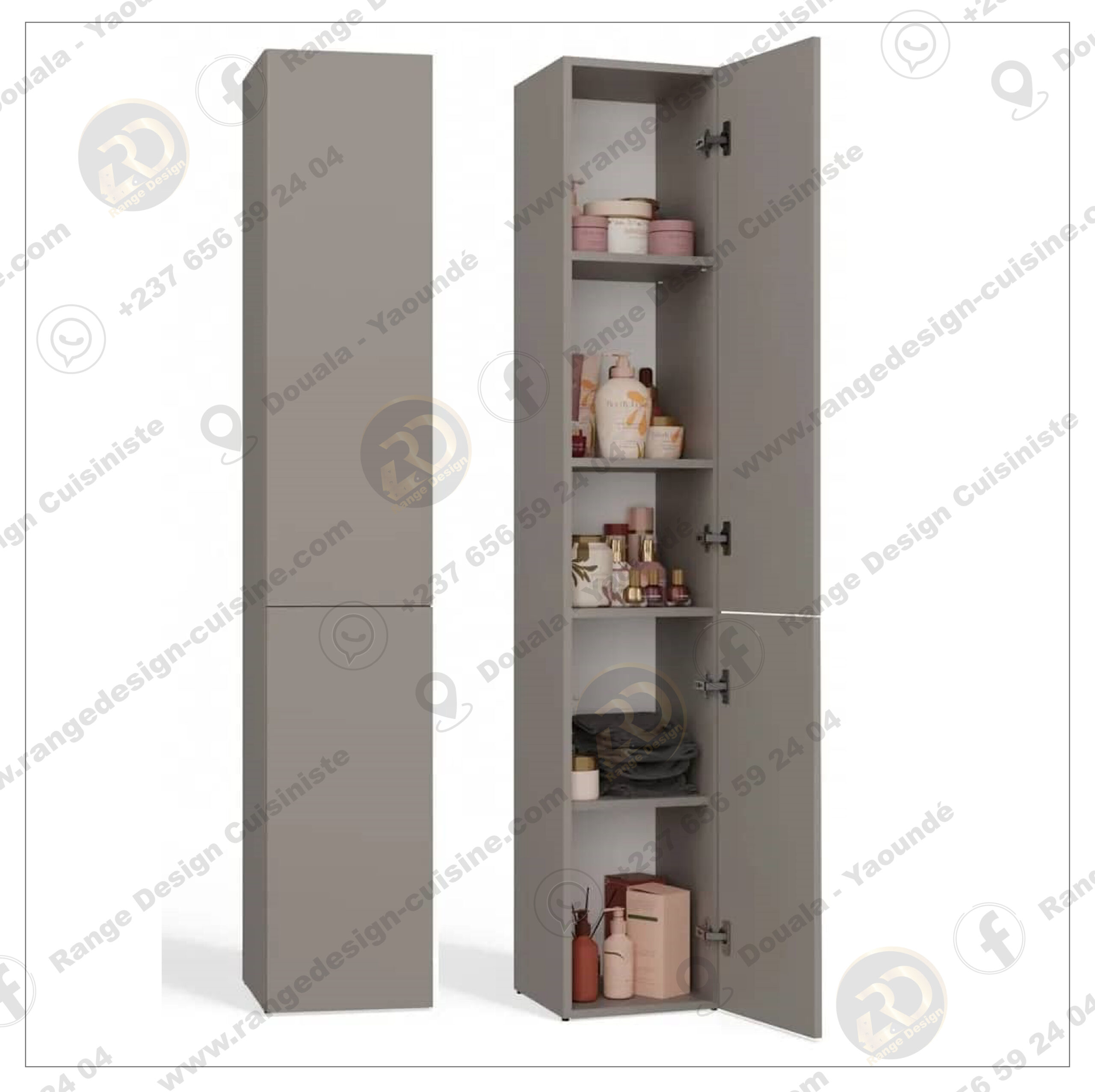 Colonne de salle de bain Topeshop Regał Słupek Nel II