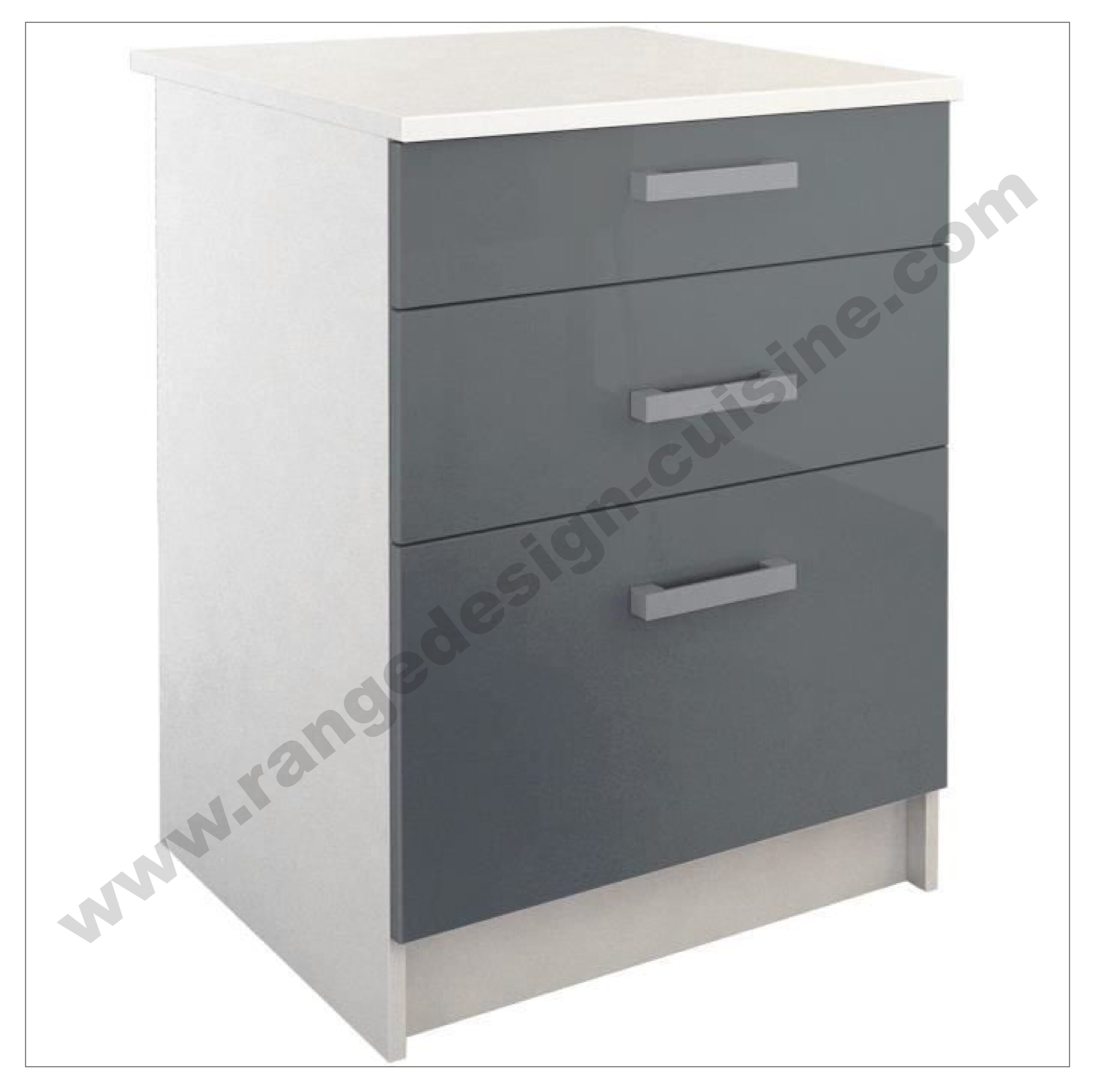 Meuble Bas Cuisine 50 Cm Largeur Armoire Cuisine VCM 50cm – Image 4